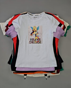 Футболки женские СТОК 115 - Сток оптом